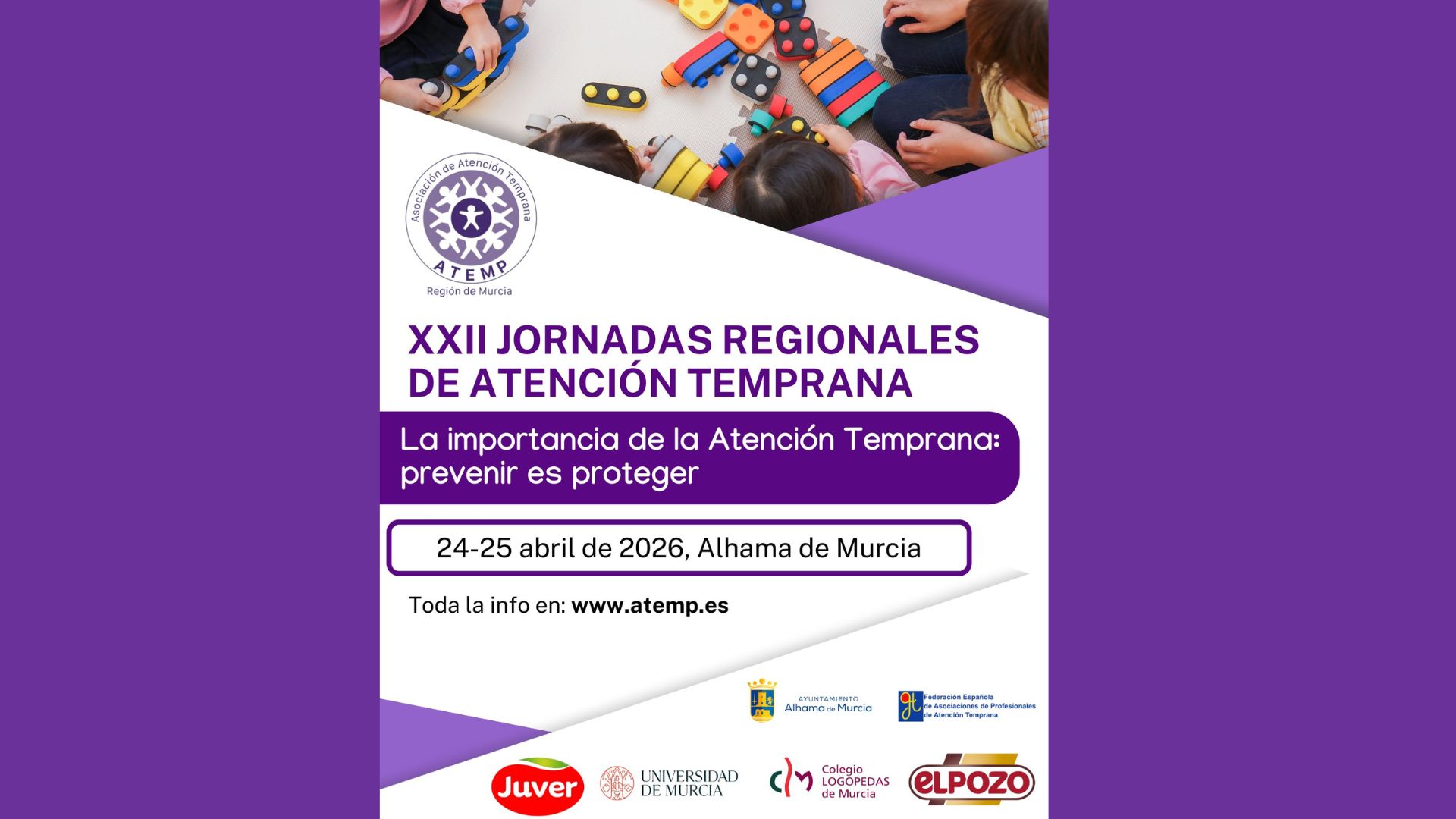 XXII Jornadas Regionales de Atención Temprana - ATEMP