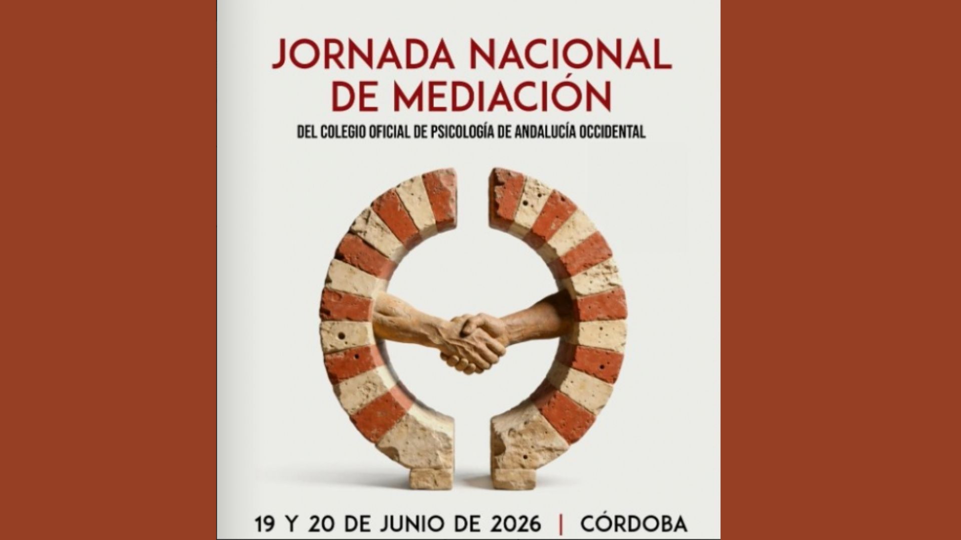 Jornada Nacional de Mediación. Online y presencial en Córdoba
