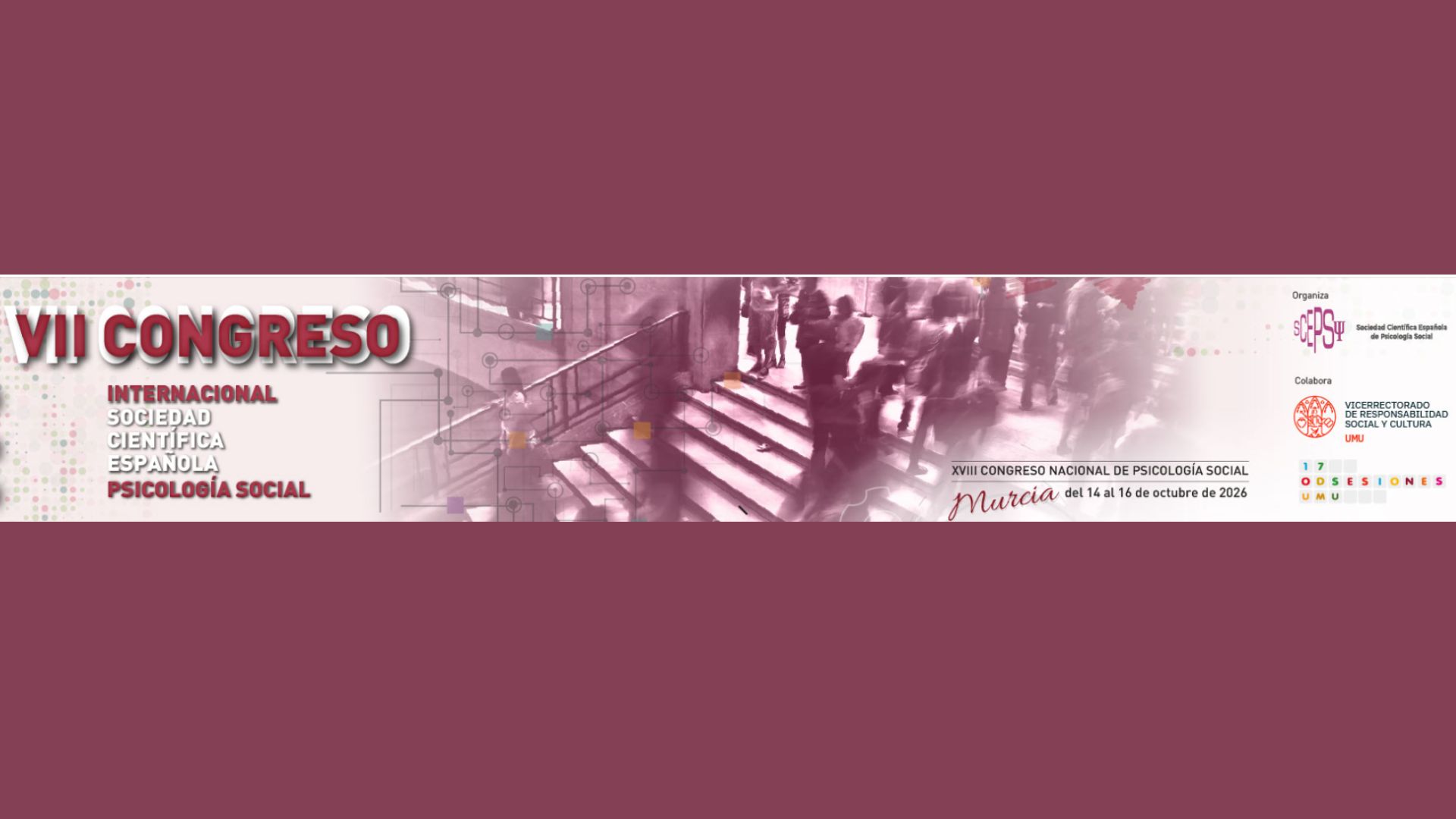 VII Congreso Internacional de la Sociedad Científica Española de Psicología Social y XVIII Congreso Nacional de Psicología Social. Del 14 al 16 de mayo de 2026