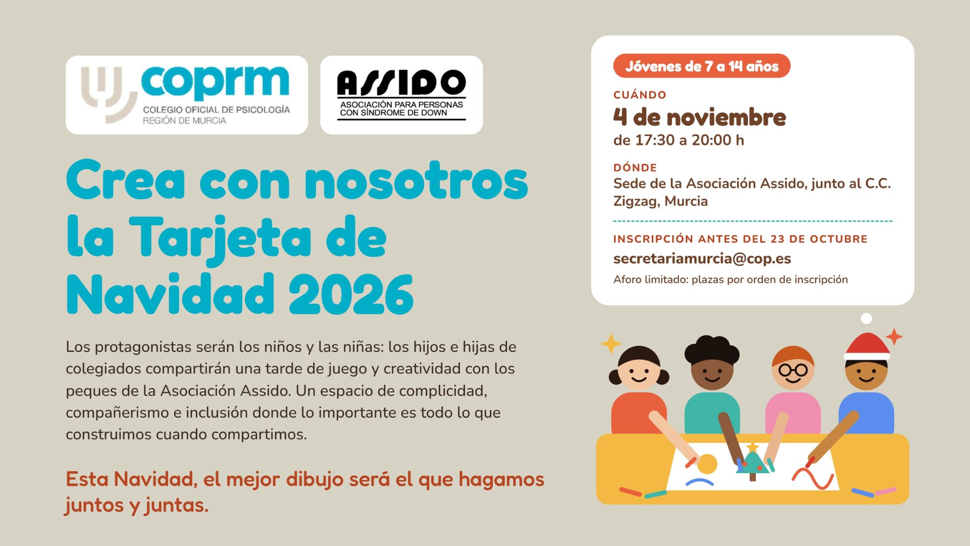 Crea con nosotros la Tarjeta de Navidad 2026
